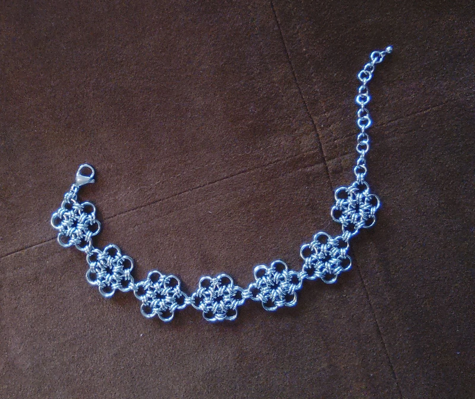 Brazalete de cadena "flores" estilo japonés goth – photo 5
